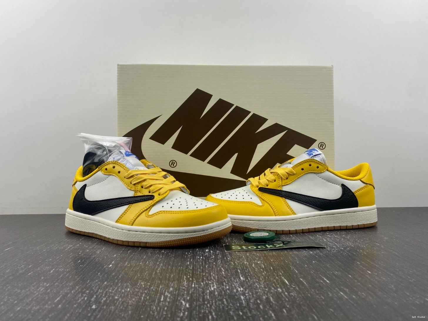 DZ4137-700 Canary Scott Jordan Air Travis OG 1 Low 1001